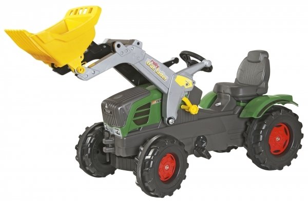 

Трактор з ковшем Rolly Toys rollyFarmtrac Fendt Vario 211 зелено-серый (611058)