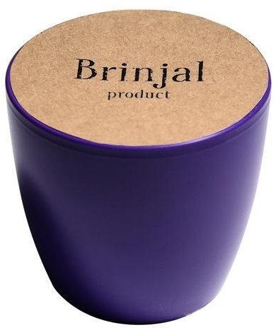 

Горшок Brinjal Eco stick с грунтом и удобрением, фиолетовый