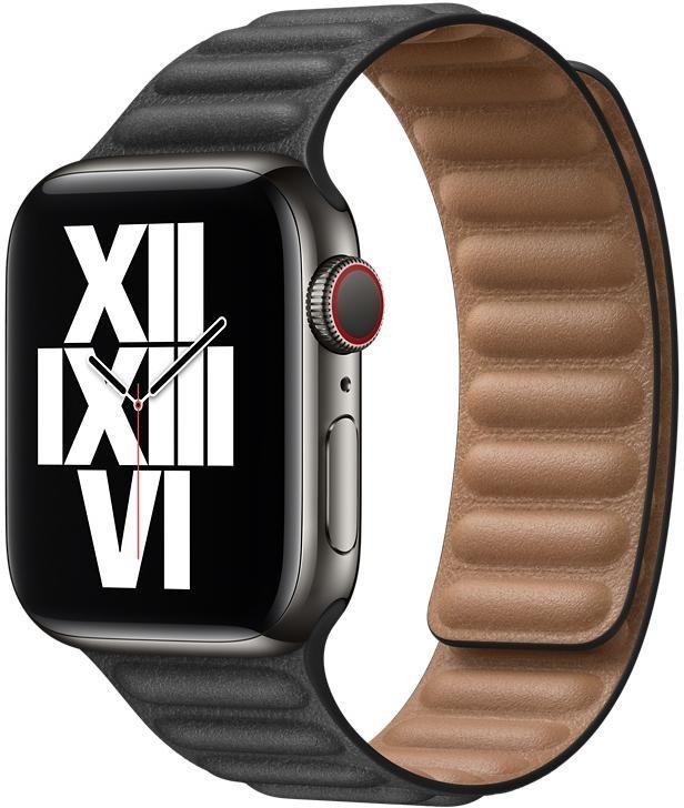 

Apple Leather Link Black Size M/L (MY9C2) for Apple Watch 38/40mm