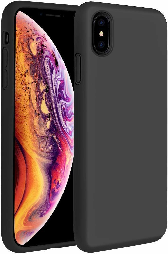 

Jnw Silicone Case Black for iPhone Xs Max