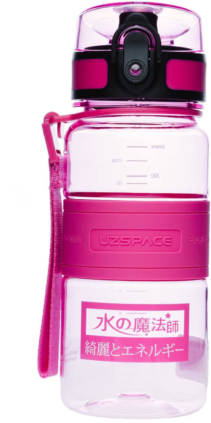 

Бутылка для воды UZspace Magic Ion 350 мл, Розовый (5022)