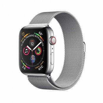 

Fashion Milanese Loop Band Silver for Apple Watch 42/44/45mm