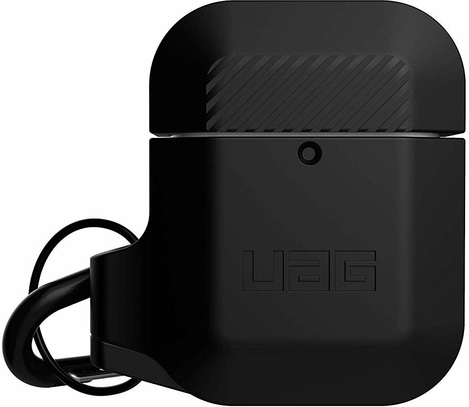 Акція на Чехол для наушников Urban Armor Gear Uag Silicone Case Black/Black (10185E114040) for Apple AirPods 1/2 від Stylus