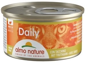 

Almo Nature Adult Cat Daily Mousse с индейкой 85 г