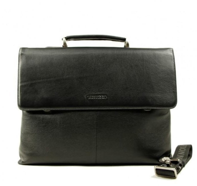 

Tofionno Leather Bag 15" Black (P5123-1 BLACK)