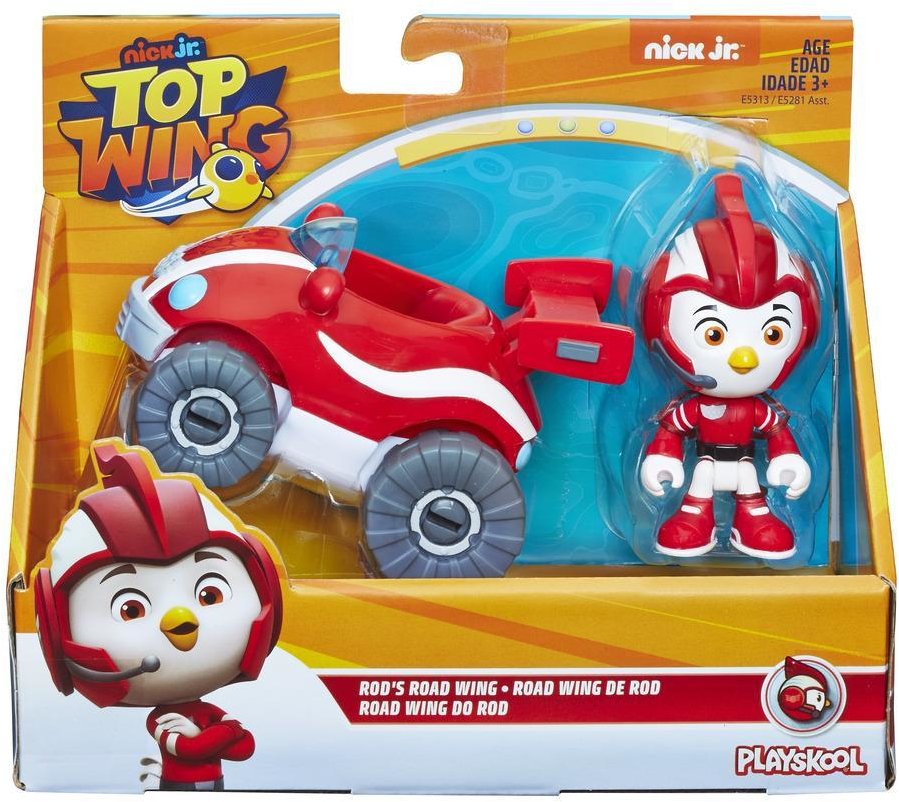 

Игровой набор Top Wing Hasbro Отважные Птенцы с машинкой E5313 Tpw Rod And Vehicle (E5281_E5313)