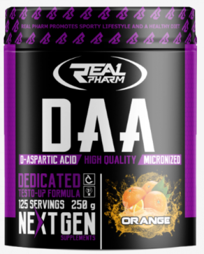 

Real Pharm Daa 250 g /100 servings/ Orange