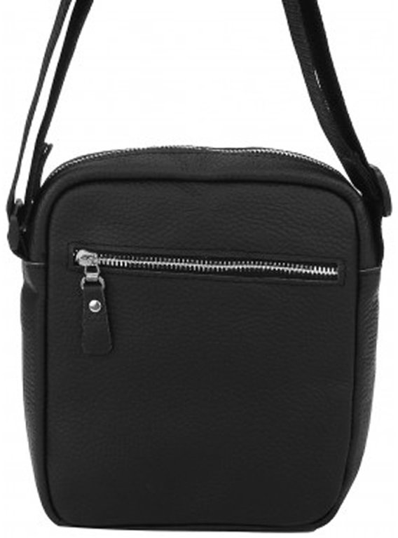 

Мужская сумка планшет Borsa Leather черная (1t1024m-black)