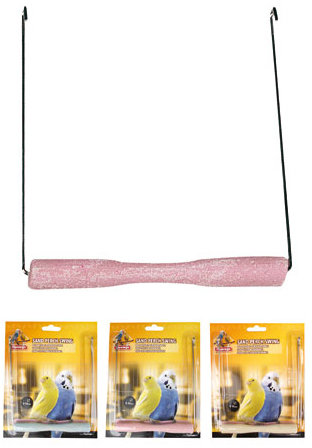 

Качели с песчаной жердочкой Flamingo Swing Sand Perch для птиц 14х1.5 см