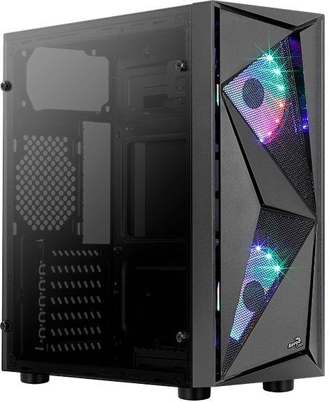 

Aerocool Glider Cosmo-G-BK-v1 Black Mid Tower Frgb