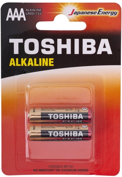 

Toshiba Economy Alkaline AAA/LR03 2 шт