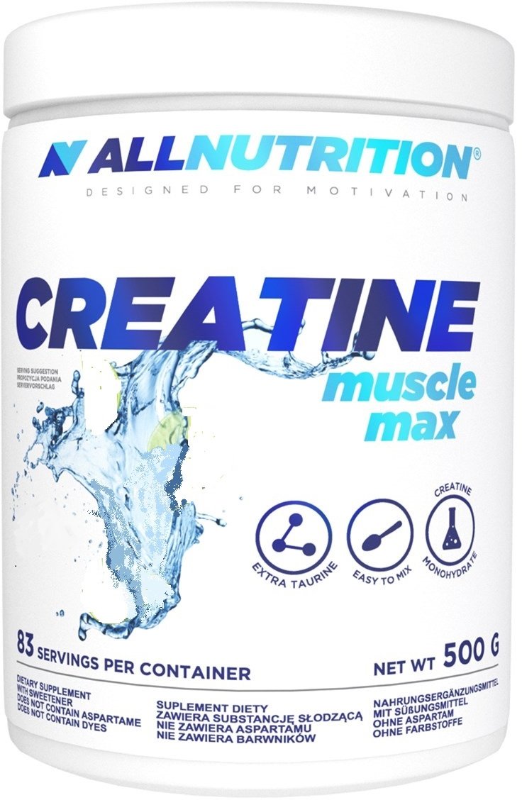 

All Nutrition Creatine Muscle Max 500 g /166 servings/ Orangeade