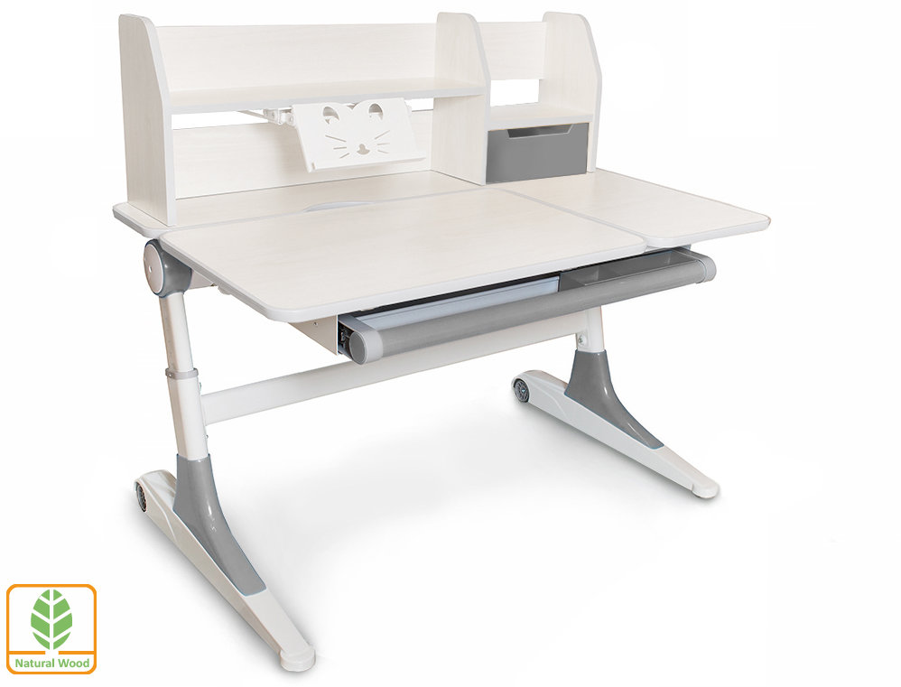 

Стол Evo-kids Ontario TG/ G с полкой (арт. Evo-600 TG/G с полкой)
