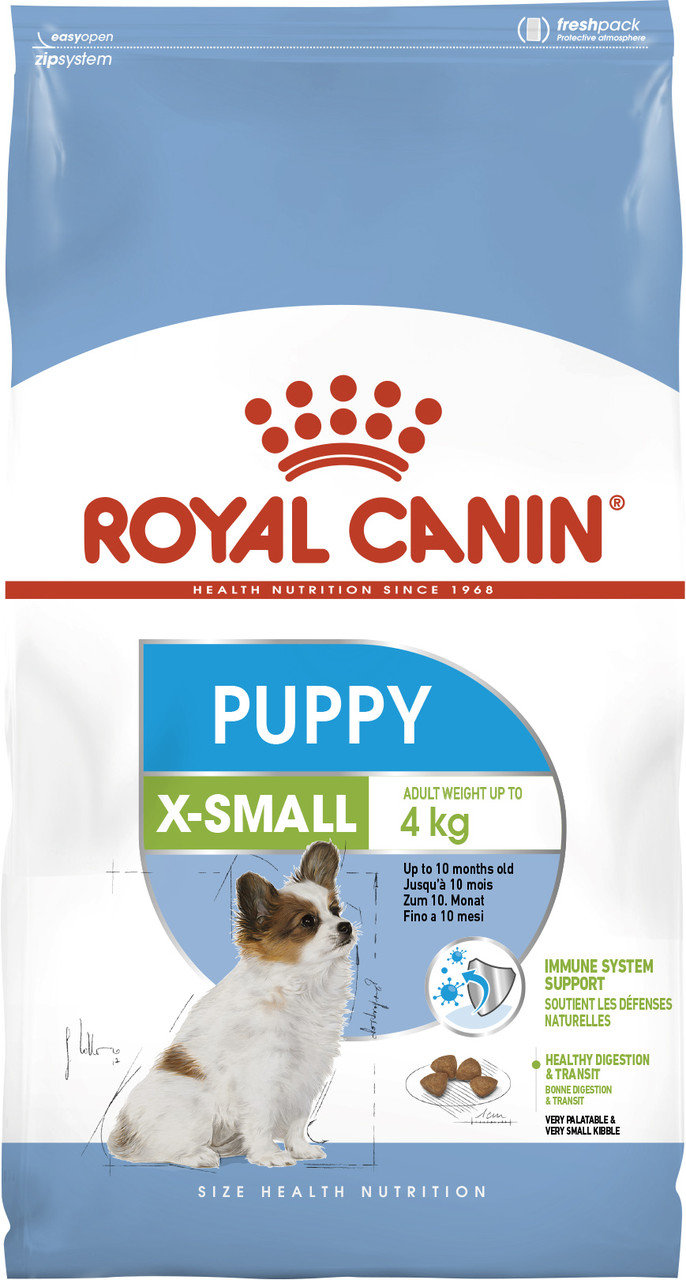 

Корм для щенков Royal Canin X-Small Puppy, пород маленького размера, 500 г