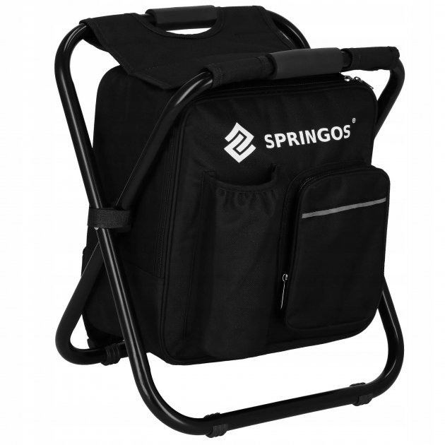 

Стул складной для кемпинга и рыбалки Springos черный (CS0012)