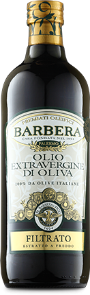 

Оливковое масло Barbera Extra Virgin Filtrato, 1 л (WT3645)