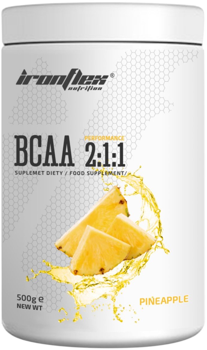 

Iron Flex Bcaa Performance 2-1-1 500 g /100 servings/ Pineapple