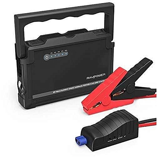 

RavPower Car Jump Starter 18000mAh 600A External Battery Pack Black (RP-PB053)