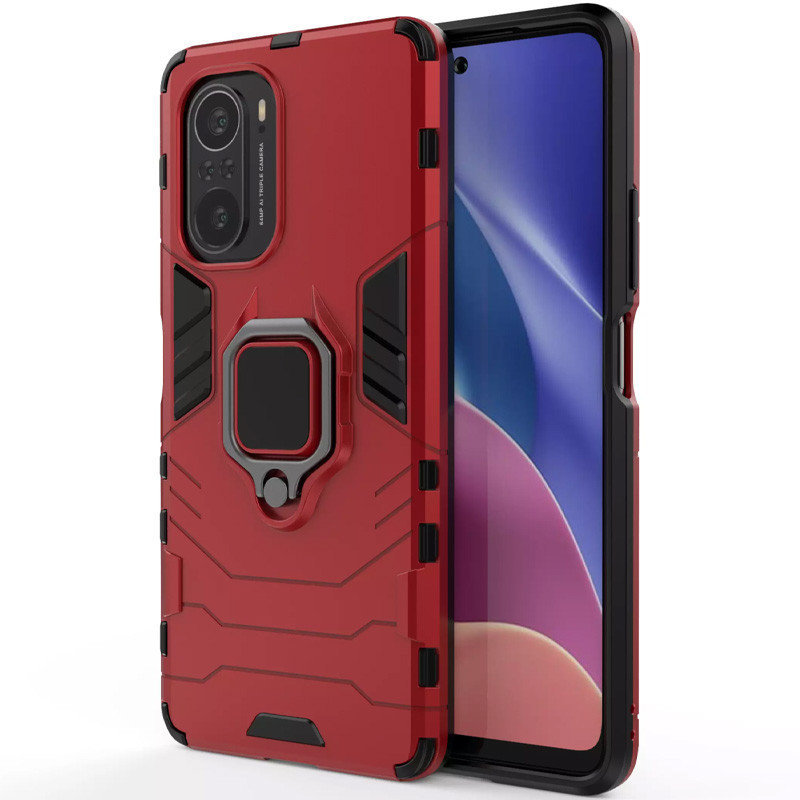 

Mobile Case Transformer Ring Dante Red for Xiaomi Redmi K40 / K40 Pro / K40 Pro+ / Poco F3 / Mi 11i