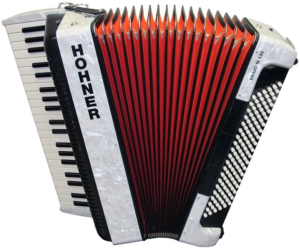 

Аккордеон Hohner Bravo Iii 120 White