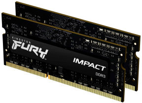 

Kingston Fury 16 Gb (2x8GB) DDR3L 1866 MHz Impact (KF318LS11IBK2/16)