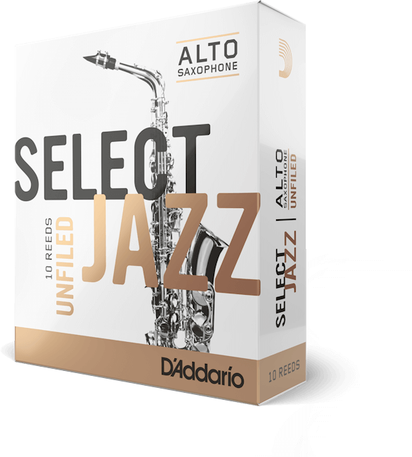 

Трости D`ADDARIO Select Jazz - Alto Sax Unfiled 2H - 10 Pack