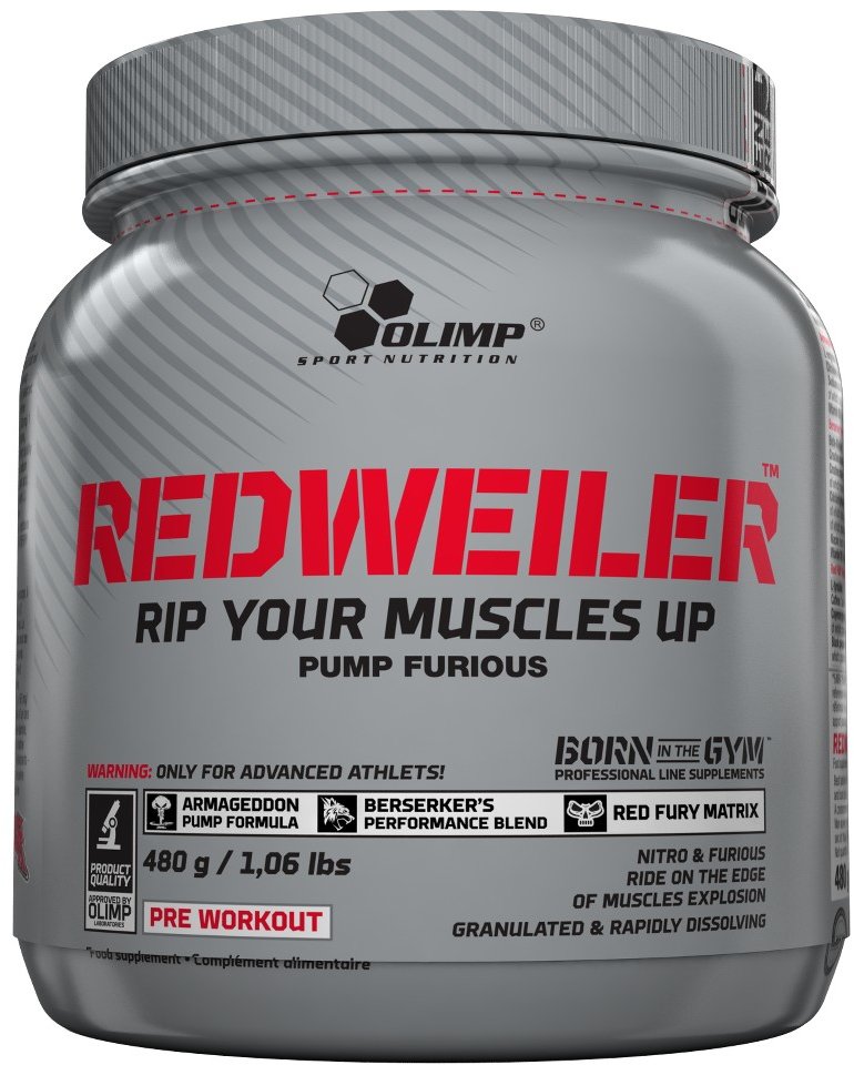 

Olimp RedWeiler 480 g Red Punch