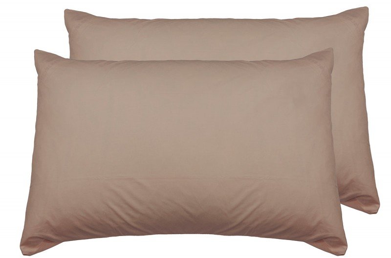 

Комплект наволочек SoundSleep Dyed Beige бежевые 50x70 см, 2 шт. (93121682)