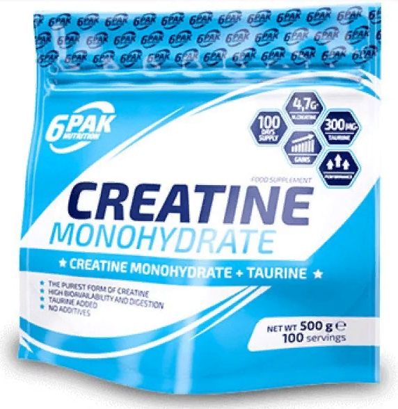 

6PAK Nutrition Creatine Monohydrate 500 g /100 servings/ Orange