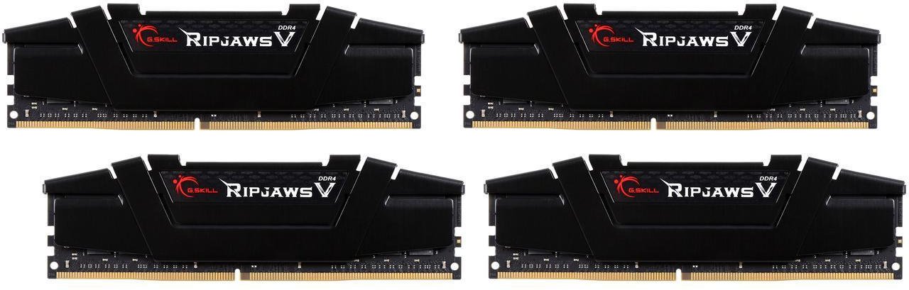 

G.Skill RipJaws V 64GB Kit (4x 16GB) DDR4-3200MHz CL15 Dimm