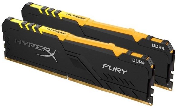 

Kingston 32 Gb (2x16GB) DDR4 3200 MHz HyperX Fury Rgb Black (HX432C16FB3AK2/32)