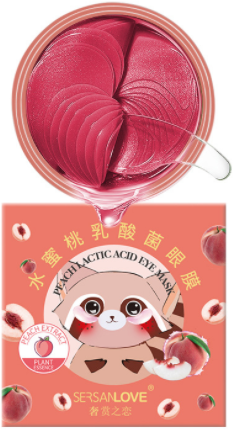 

Sersanlove Peach Lactic Acid Eye Mask Гидрогелевые патчи с экстрактом персика 60 шт.