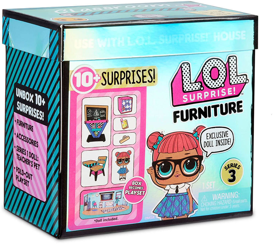Акція на Игровой набор с куклой L.O.L. SURPRISE! серии "Furniture" S2 - КЛАСС УМНИЦЫ 570028 від Stylus