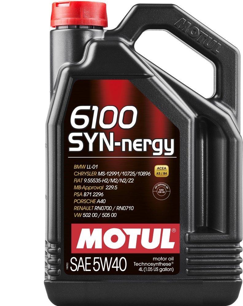 

Моторное масло Motul 6100 SYN-NERGY 5W-40 368350 4л