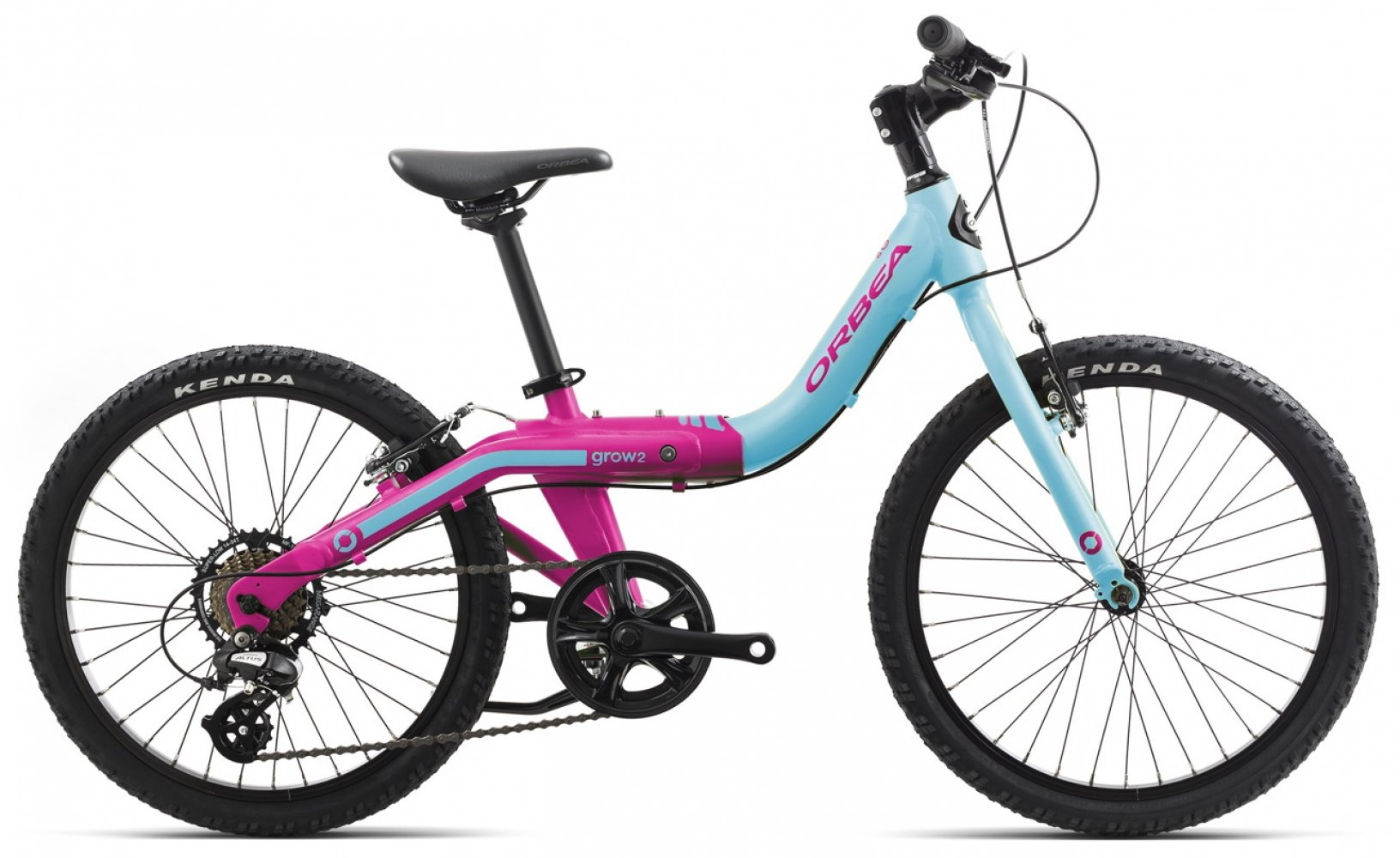 

Велосипед Orbea Grow 2 7V 18 Blue - Pink