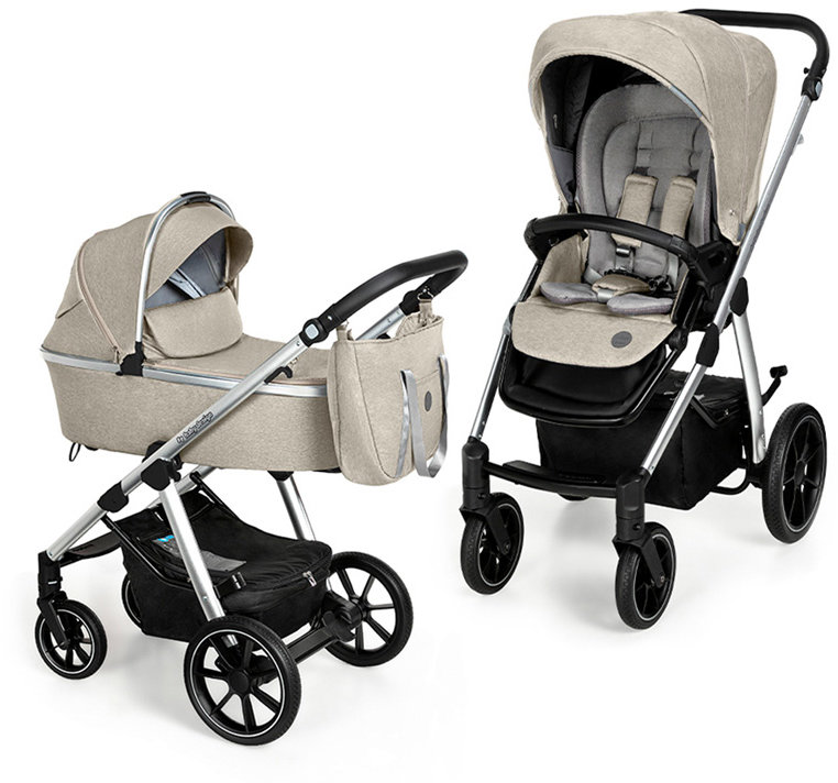 

Универсальная коляска 2 в 1 Baby Design Bueno 209 Beige (без вышивки)