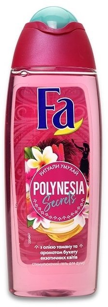 

Fa Polynesia Secrets Umuhei Ritual Shower Gel 250 ml Гель для душа Секреты Полинезии Ритуал Умухай Аромат букета экзотических цветов