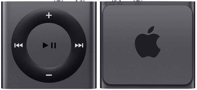 

Apple iPod Shuffle 5Gen 2GB Space Gray (ME949/MKMJ2)