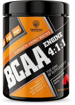 

Swedish Supplements Bcaa Engine 4:1:1 400 g /30 servings/ Raspberry Boat