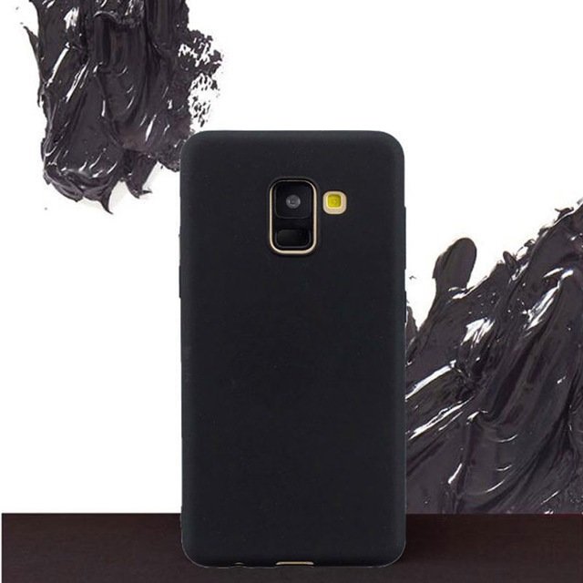 

Mobile Case Silicone Cover Black for Samsung J600 Galaxy J6 2018