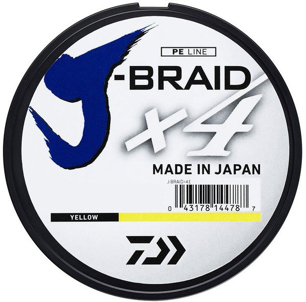 

Шнур Daiwa J-Braid X4E 0.10mm 135m Yellow (12740-010)