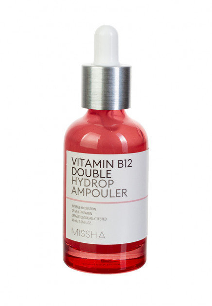 

Missha Vitamin B12 Double Hydrop Ampoule Увлажняющая ампульная сыворотка для лица 40 ml