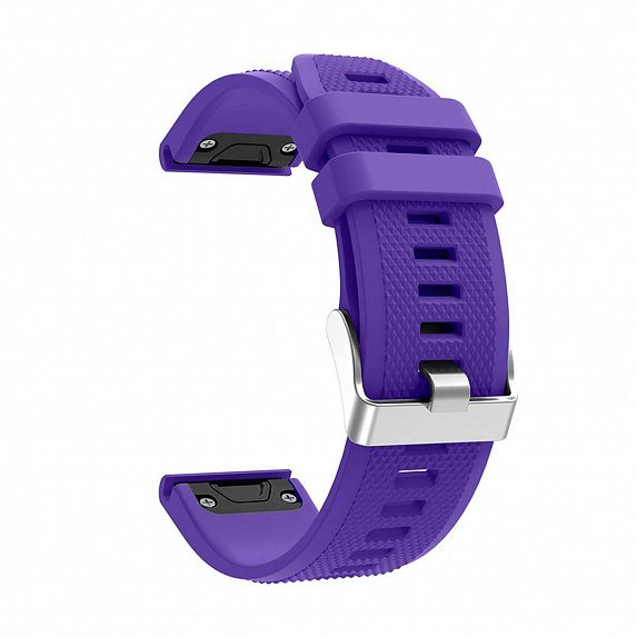 

Fashion Dots Silicone Band Purple for Garmin QuickFit 22