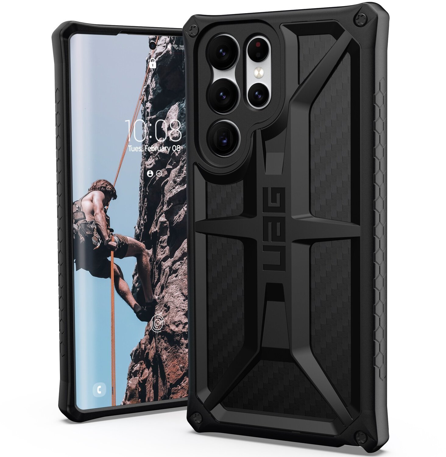 

Urban Armor Gear Uag Monarch Carbon Fiber (213441114242) for Samsung S908 Galaxy S22 Ultra