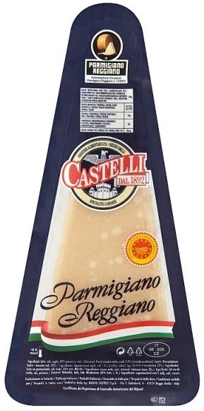 

Сыр Castelli Parmigiano Reggiano 32% 125 гр (WT2575)