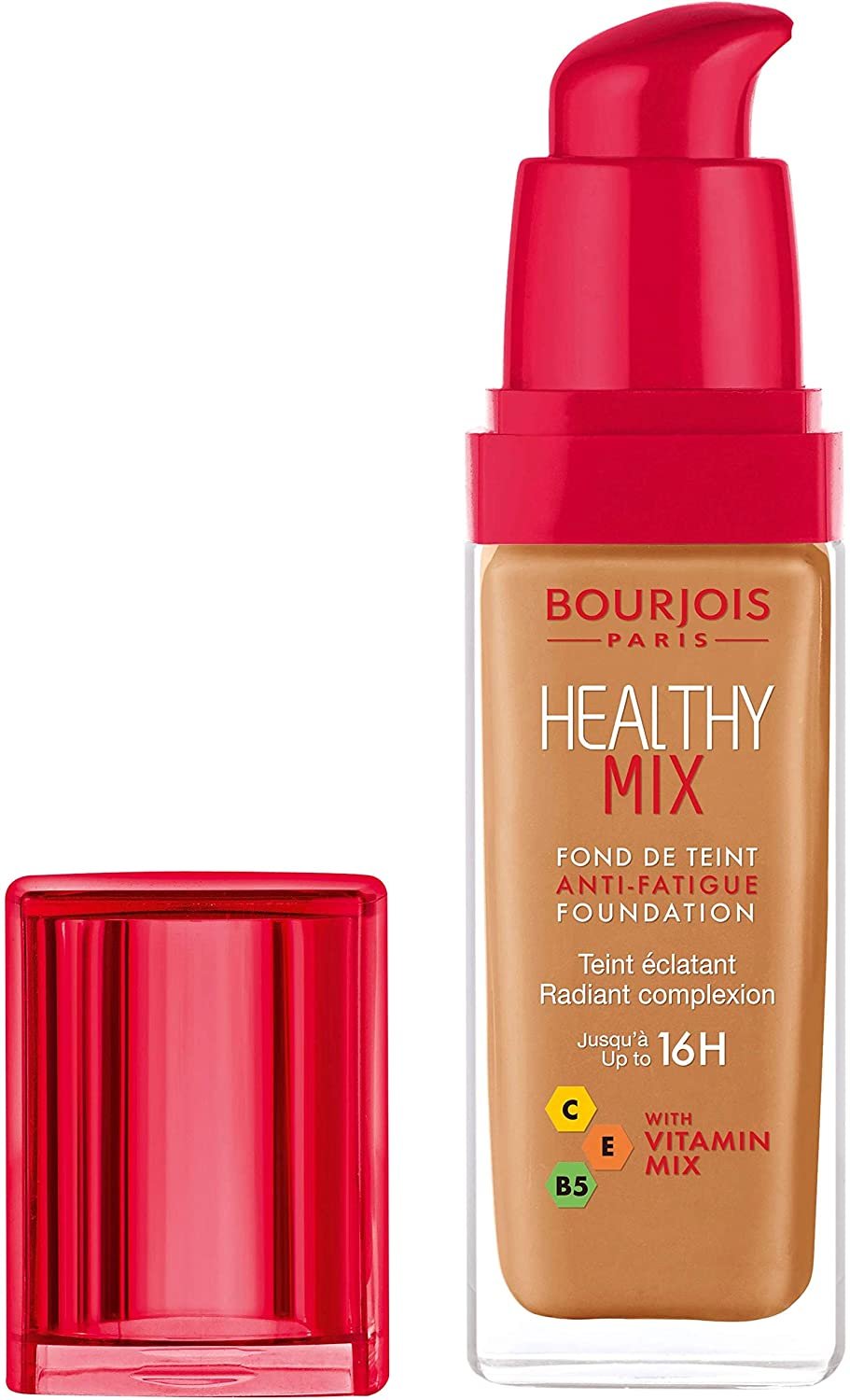 

Bourjois Radiance Reveal Healthy Mix Foundation №58 Caramel Тональный крем 30 ml