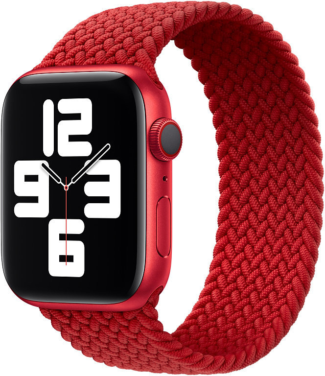 

Apple Braided Solo Loop (PRODUCT) Red Size 10 (MY932) for Apple Watch 42/44mm