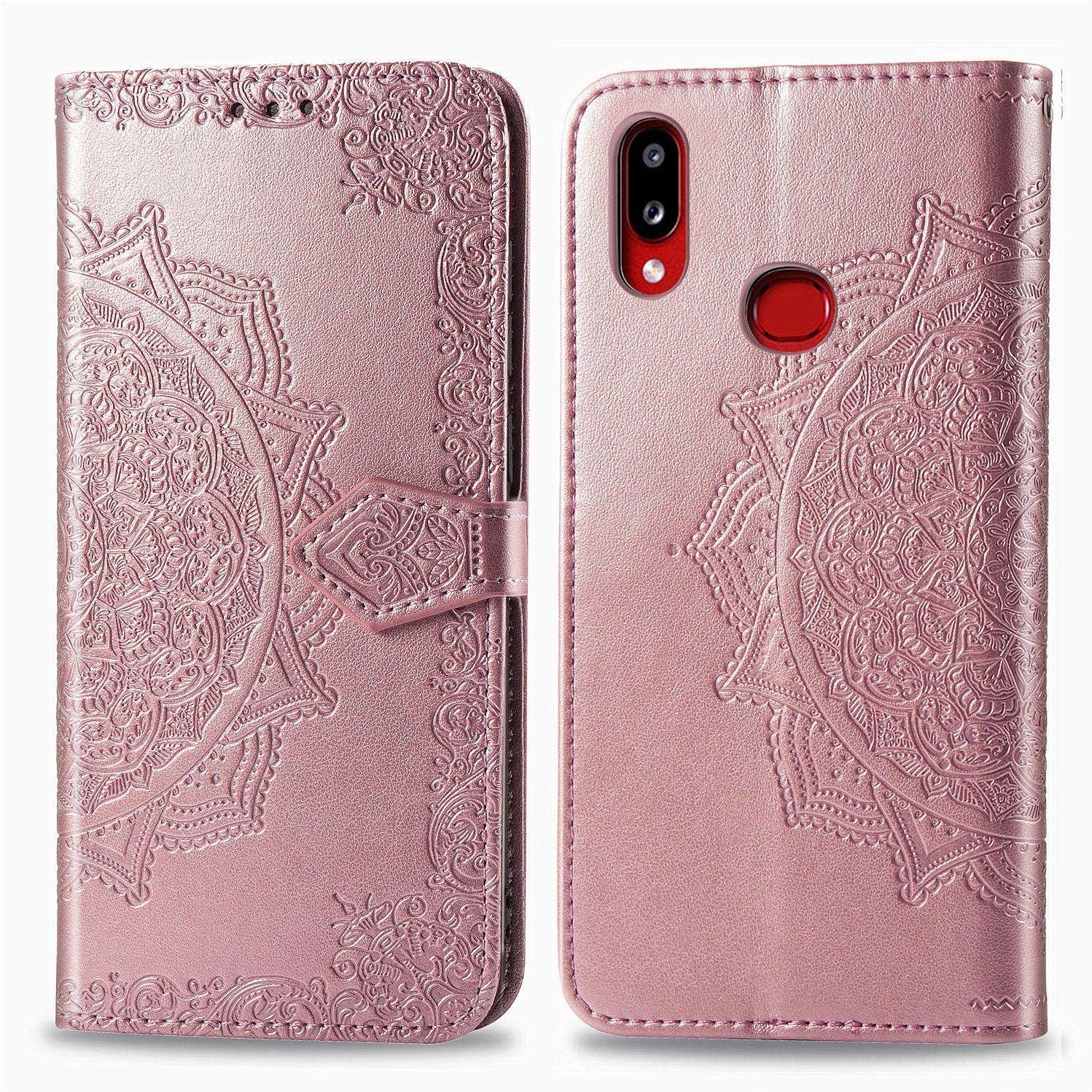 

Mobile Case Book Cover Art Leather Pink for Samsung A107 Galaxy A10s