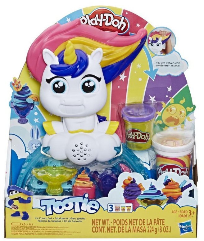 

Игровой набор массы для лепки Hasbro PLAY-DOH Единорог Мороженника (E5376)