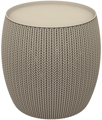 

Стол-сундук Keter Knit (COZIES) Table 41 л, бежевый